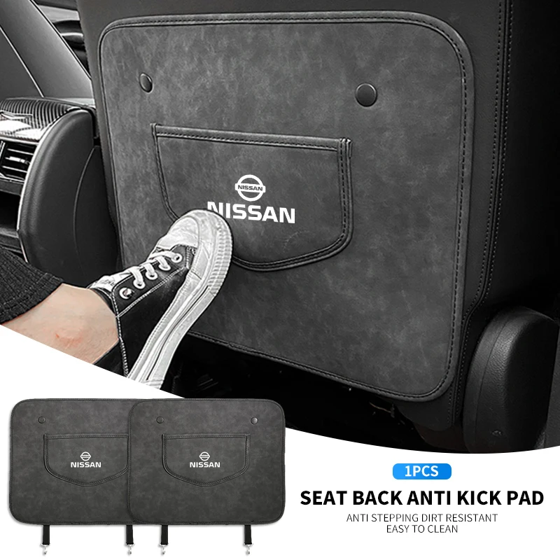 Car Anti-dirty Pad Seat Back Protective Mat Anti Kick Pad Car Accessory For Nissan Audi Volkswagen Mitsubishi Subaru Abarth JEEP