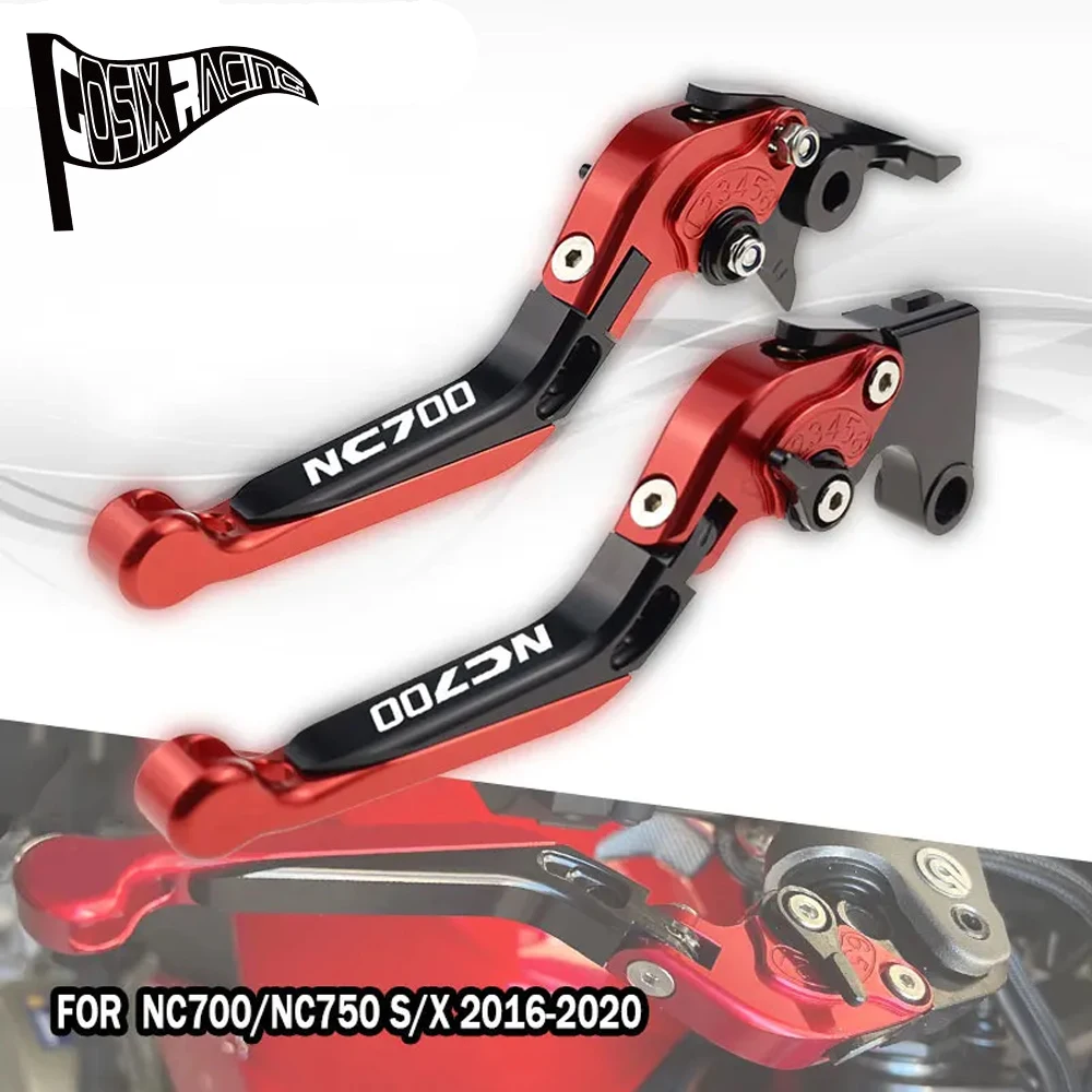 

For NC700 2016-2022 Brake Clutch Levers NC 700 Motorcycle CNC Accessories Adjustable Handle Set