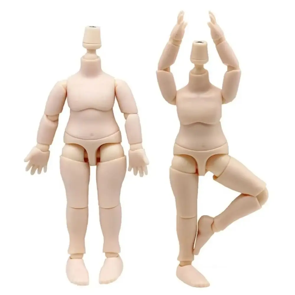 

Spherical Joint Ob11 Doll Body Multi-skinned Moveable Joints Doll Model Body Hand Set Replacement Obitsu Doll 1/12 BJD Doll