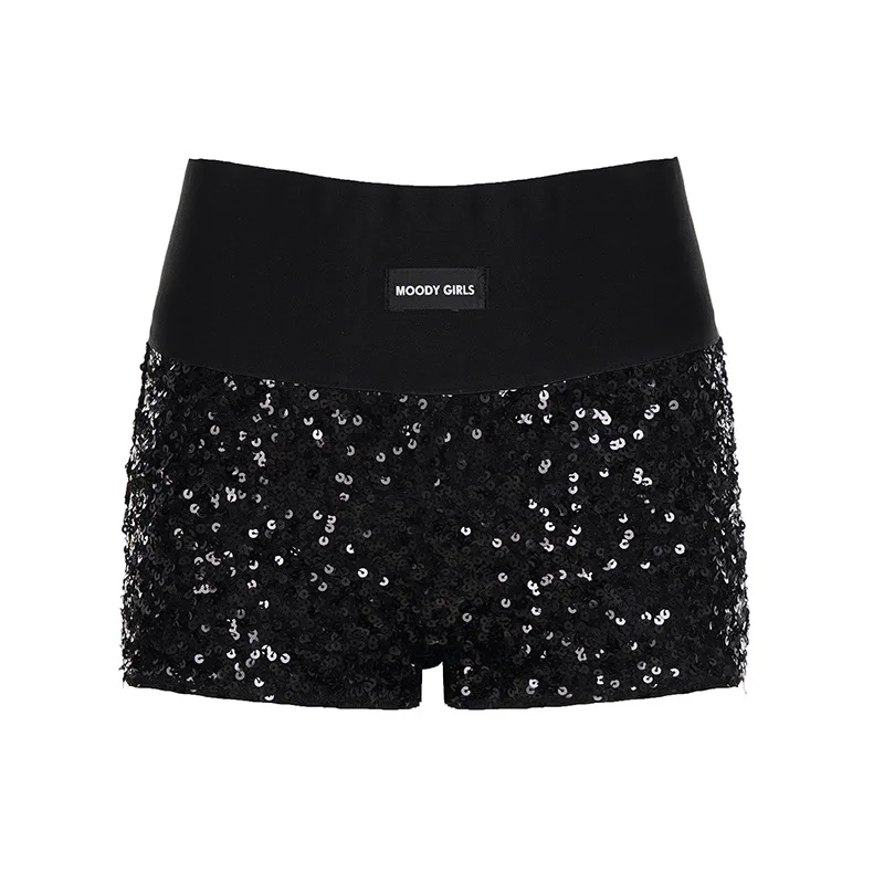 الأمريكية Y2K الشارع الخصر الربط البراقة الورك السراويل سبايس فتاة تصميم السراويل الساخنة غير رسمية