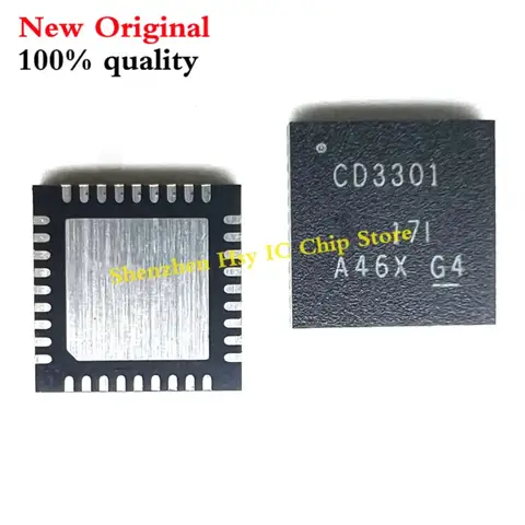 (2-5piece) 100% New CD3301 CD3301A CD3301B CD3301RHHR CD3301ARHHR CD3301BRHHR QFN-36