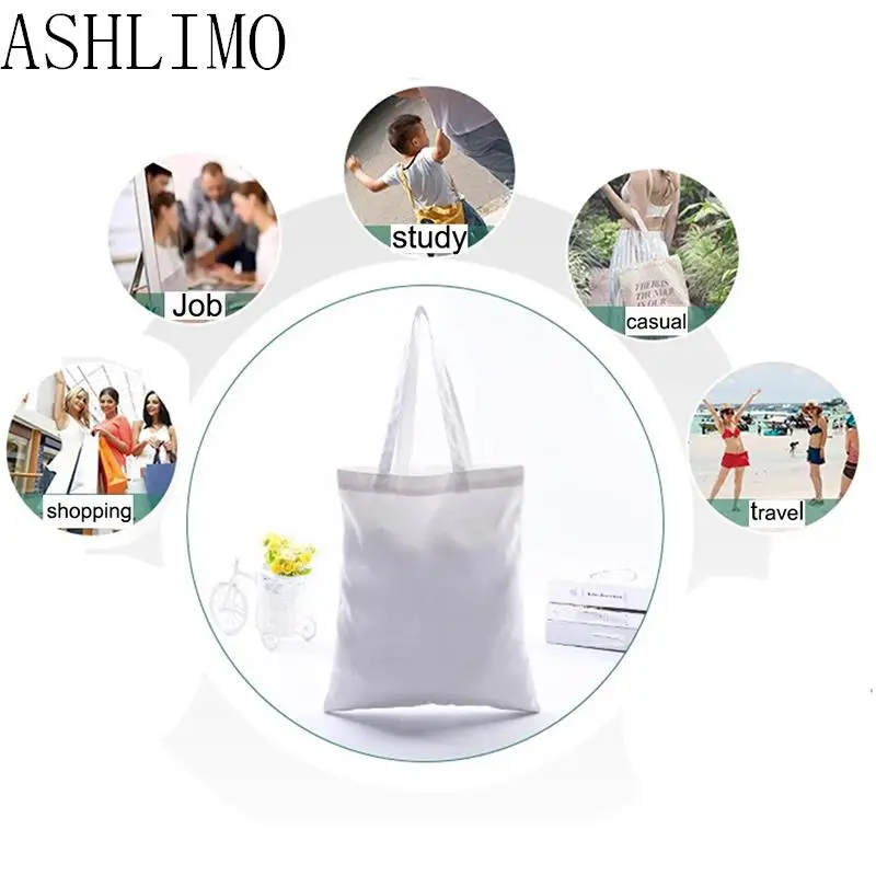 Vintage Flower Shopping Bag Print Women Shopper Bag Large Shoulder Bag Fashion Shopper Bag Aesthetics Hawaii Beach Bag Tote Bag