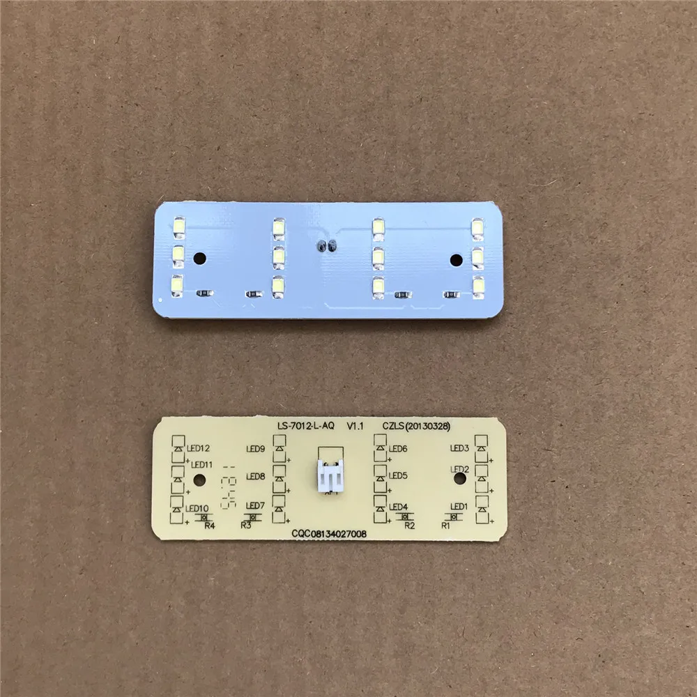 1pc Universal 8.5*3cm Cold White LED Light LS-7012 For Midea KINGHOME TCL Meiling Refrigerator Fridge Freezer Spare Led Board