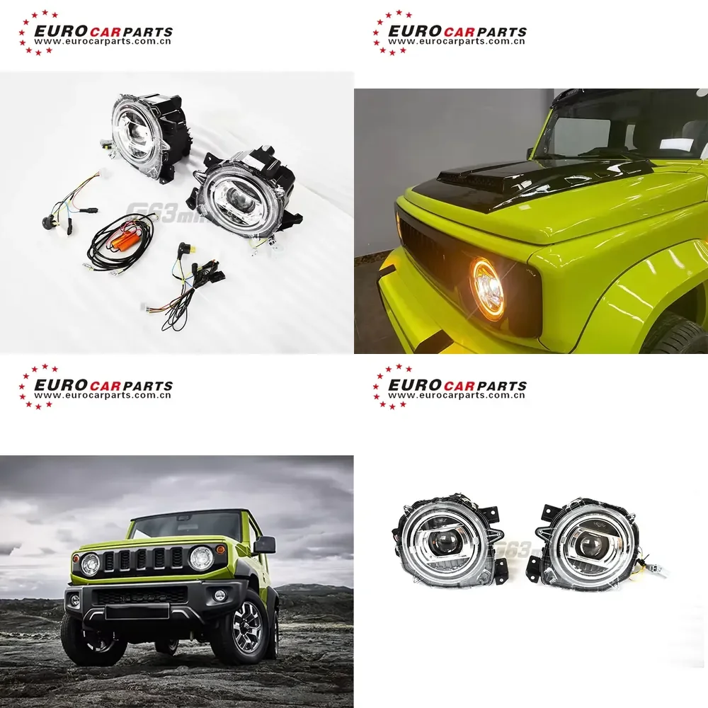 

High Quality Car Autoparts W464 Style Headlight Fit for Jimny Car Led Headlamp Front Head Lamp Light Car Exterior Accessory