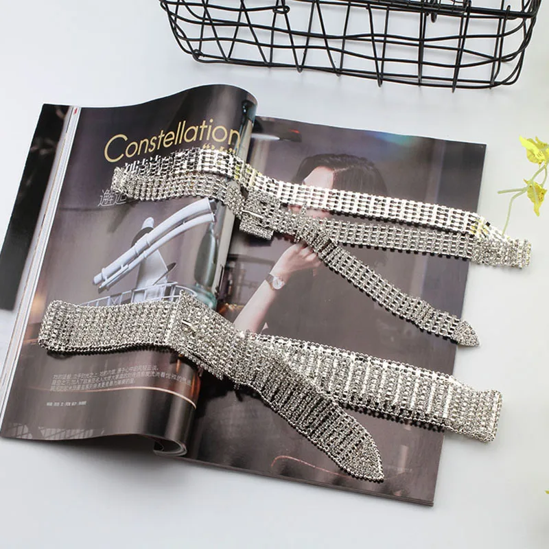 Блестящий свадебный пояс со стразами, серебряный цвет, платья, пояс для невесты, свадебный пояс, ювелирные изделия, цепочка на талию с кристаллами для женщин, вечерние