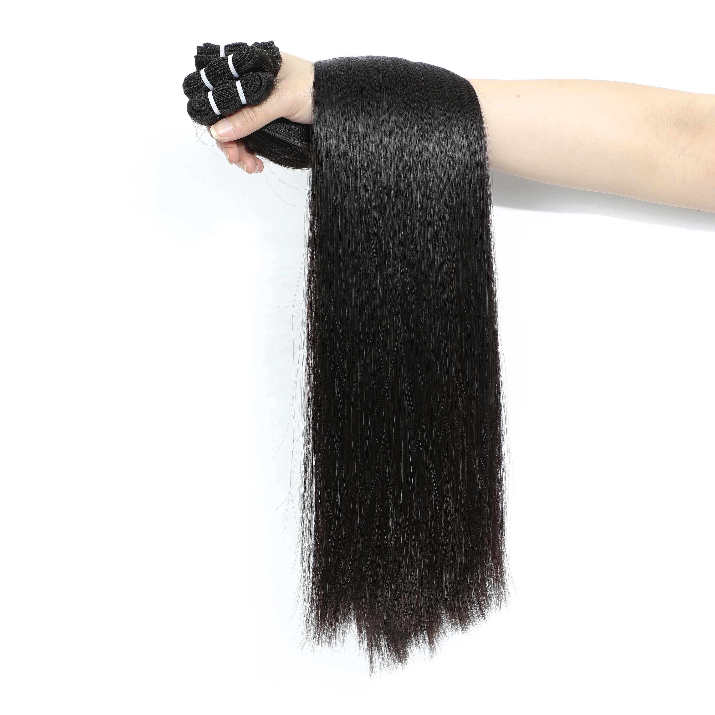 Vietnamese Super Double Drawn Bone Straight Human Hair Bundles 15A Grade Raw Hair Bundles Natural Color Virgin Hair Extensions