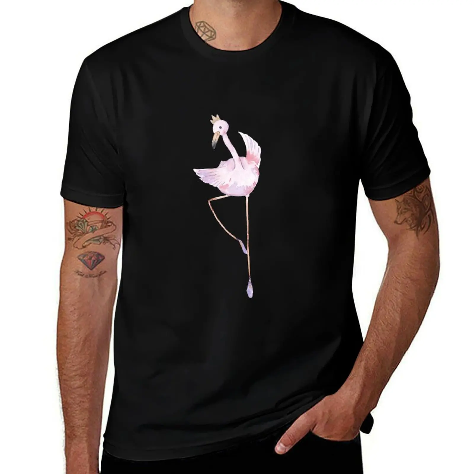 Mingo the Flamingo T-Shirt Odor Resistant Short Sleeve Top T-Shirt