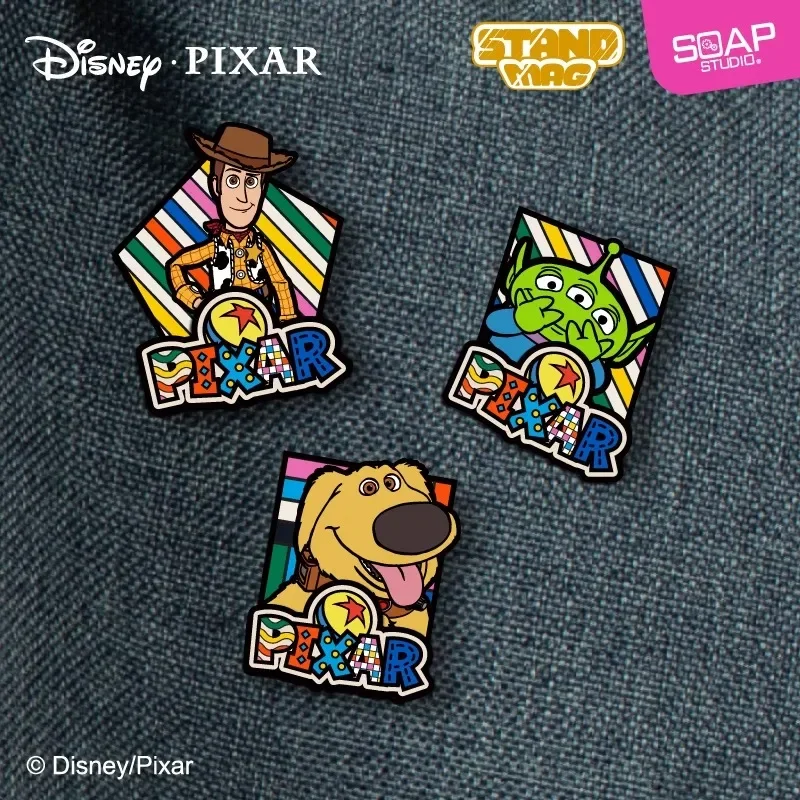 Disney Seife Studio Disney Pixar Spielzeug Geschichte Woody Bad Lightyear Magnet Emblem Blind Box Großhandel von Kinder geschenken auf Lager