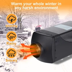 Autonomous Heater LCD Remote Machine 24V 5KW-8KW Car Diesel Air Parking Heater For Trucks Boats Camper Van Motorhome