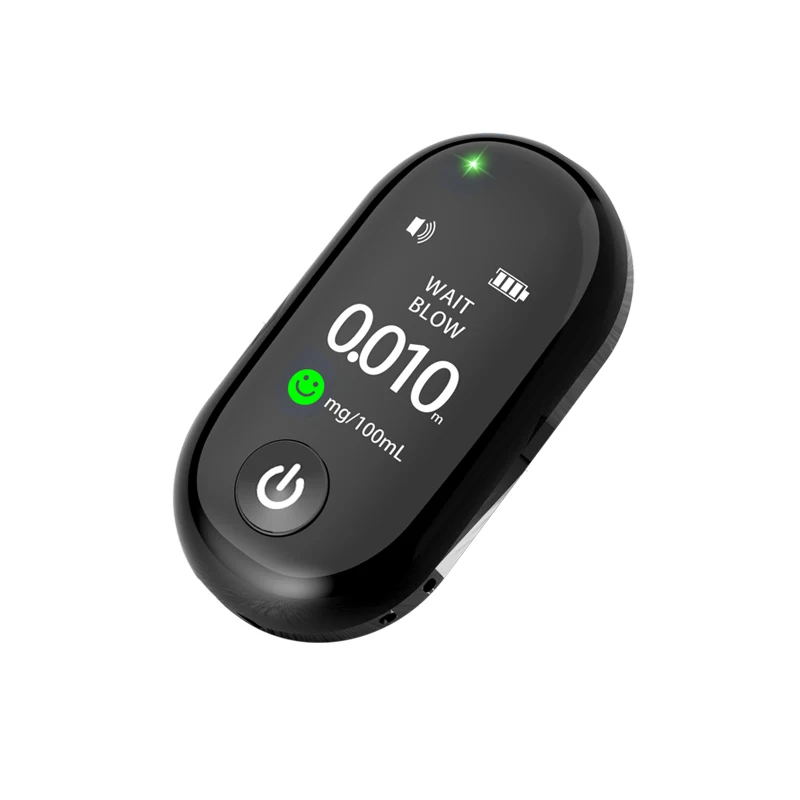 

Professional Portable Digital Display Breathalyzer New Design Fuel Cell Interlock BAIIDs Alcohol Electronic Measuring Instrument