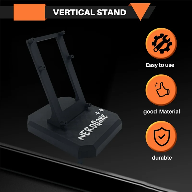 حامل AM-Bracket لطابعة Nerdqaxe+ + 4.8TH/S ASIC Miner ثلاثية الأبعاد لـ Nerdqaxe+ + 901 Crypto Miner