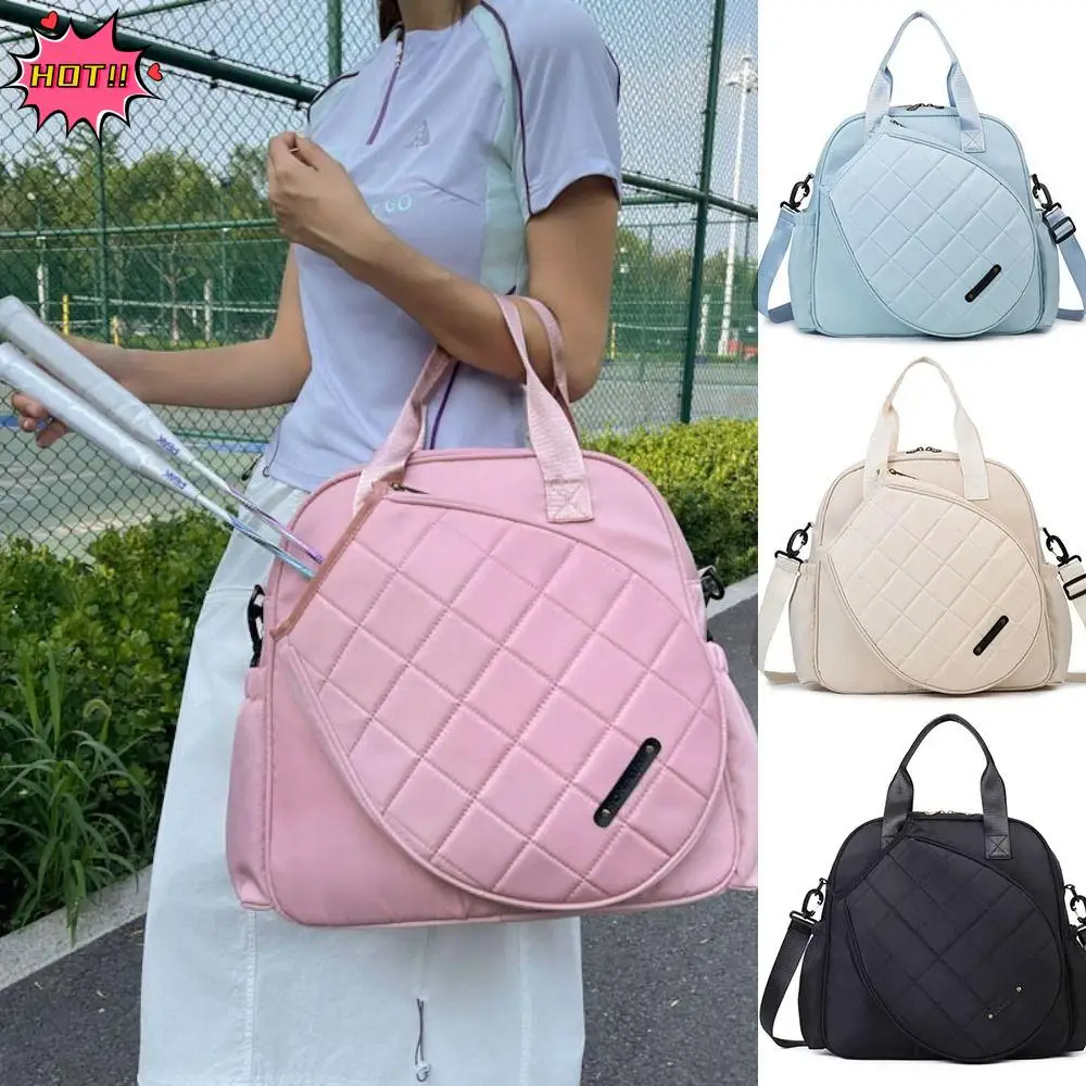 

Multifunctional Large Capacity Tennis Bag Lightweight Oxford Cloth Badminton Bag Waterproof Racket Storage Bag Outdoor Sports