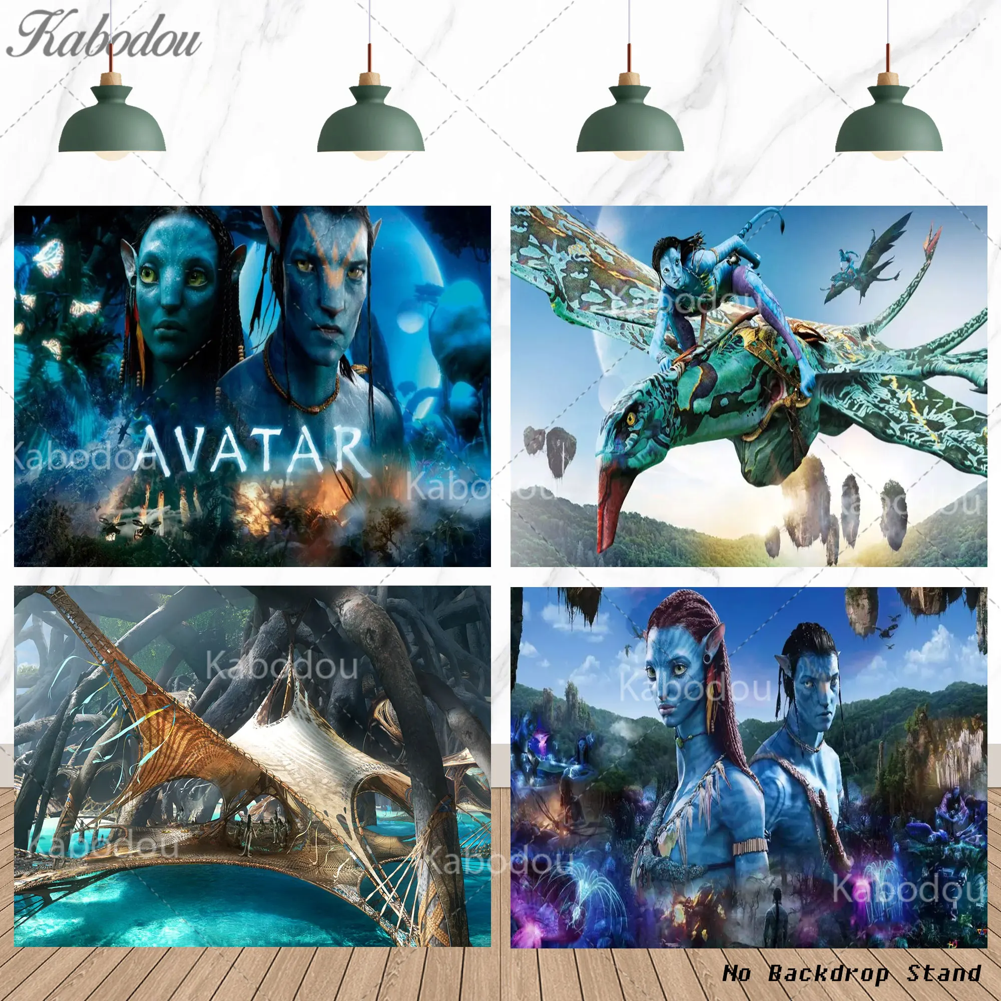 

The Avatar Backdrop Cover Boys Kids 1st Birthday Party Decorations Baby Shower Banner Poster Background Wall Photography Props
