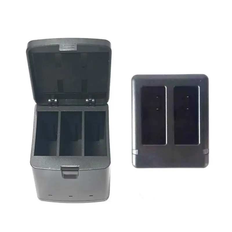 

Двойное зарядное устройство/3-контактное зарядное устройство для Gopro Hero 13 USB Dual Charger Зарядное устройство для аккумулятора Аксессуары для камеры
