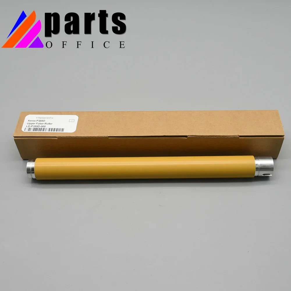 2pcs Grade A Compatible new For Xerox P355 P455 P 355 455 Upper Heater Fuser Roller