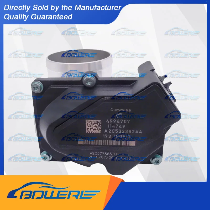 

Throttle Body (Intake Control Valve) for Foton Cummins 2.8L | Aoling CTX/CTS/Omaka | Part Number: 4994707