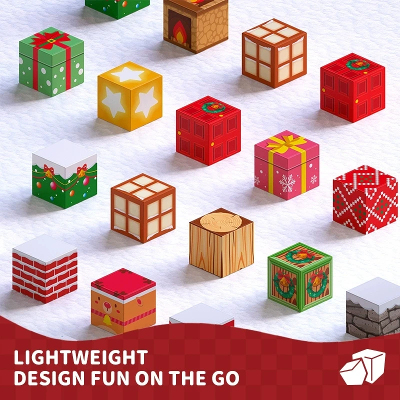 Grenzüberschreitende My Magnetic World Blocks 2,0 cm Puzzle Bausteine Spielzeug Kinder Weihnachtsgeschenk