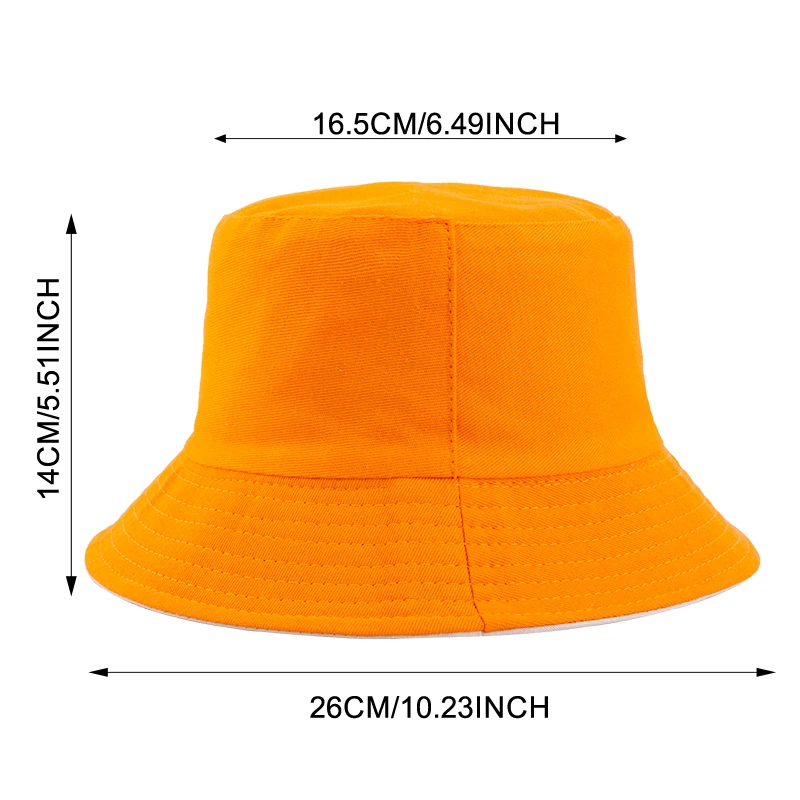 Solid Color Fisherman Bucket Hat Unisex Fashion Flat Top Sun Hat Men Women Outdoor Sun Protection Fishing Riding Hiking Cap