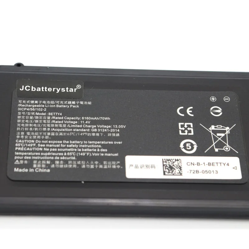 JCLJF New high quality BETTY4 Laptop battery for Razer Blade 2016 14