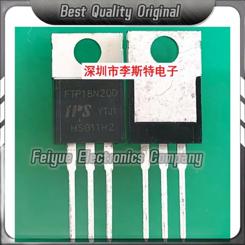 5PCS-20PCS  FTP18N20D  18N20 TO-220 18A 200V   Best Quality Imported Original