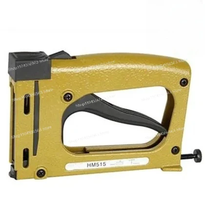 UZWELL HM515 Manual Staple Gun - Frame Tacker with 1000 Free Nails for DIY & Woodworking