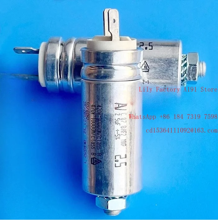 

1PCS 2.5uF C.87.8AF2 MKP starting capacitor