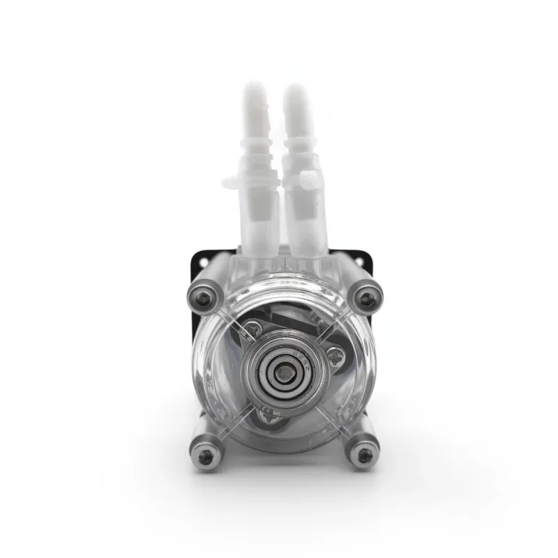 Peristaltic Pump, Water Pump, Dosing Pump, Dual Pump Head, 12V 24V DC, High Flowrate For Aquarium Lab Analytical