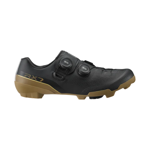 Shimano RX710 Gravel Racing Shoes SH-RX710 Carbon-reinforced Midsole Material DYNALAST 2.0  Unisex Gravel Bike Self-locing Shoes