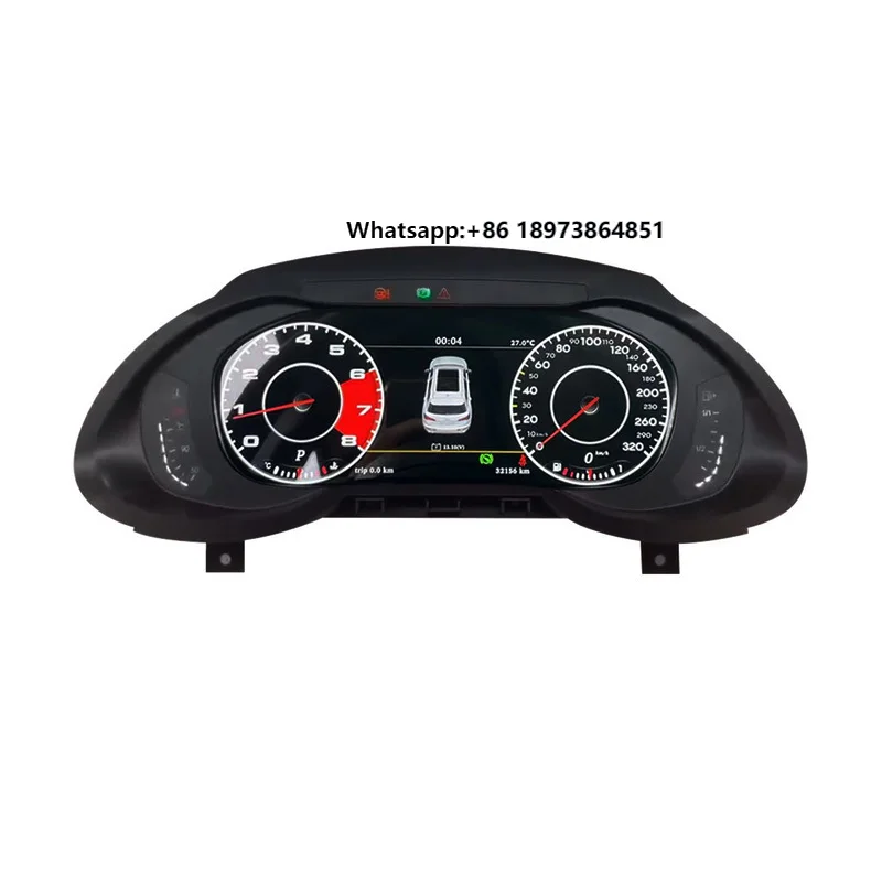 

Upgrade LCD HD Dashboard Speedometer Instrument Panel for Q5 Digital Cluster Linux System 2010-2018