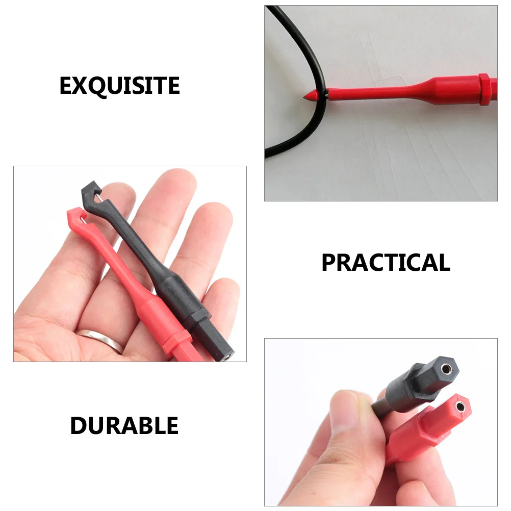 2Pcs Back Probe Professional Circuit Test Probes Non-Destructive Multimeter Leads Kit for Automotive Sensor Testing Auto Repair