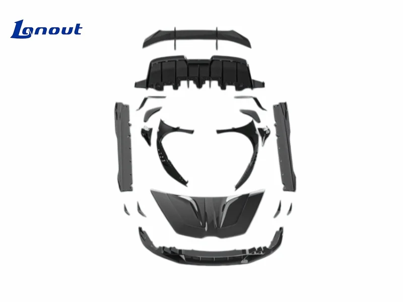 High-Quality Construction Lightweight Kit Suitable for Lamborghini Huracan EVO Modified PK Style Dry Carbon Fiber Body Kit