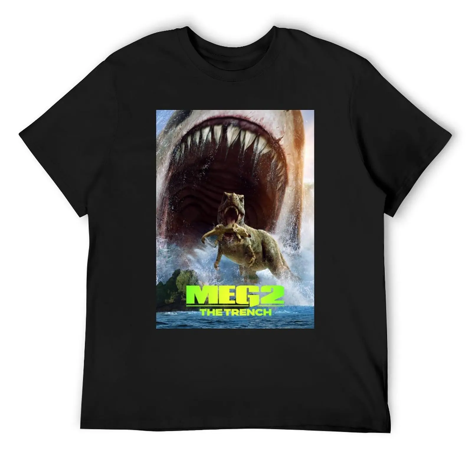 

Meg 2 The Trench T-Shirt Blouse anime Aesthetic clothing for a boy outfits for men