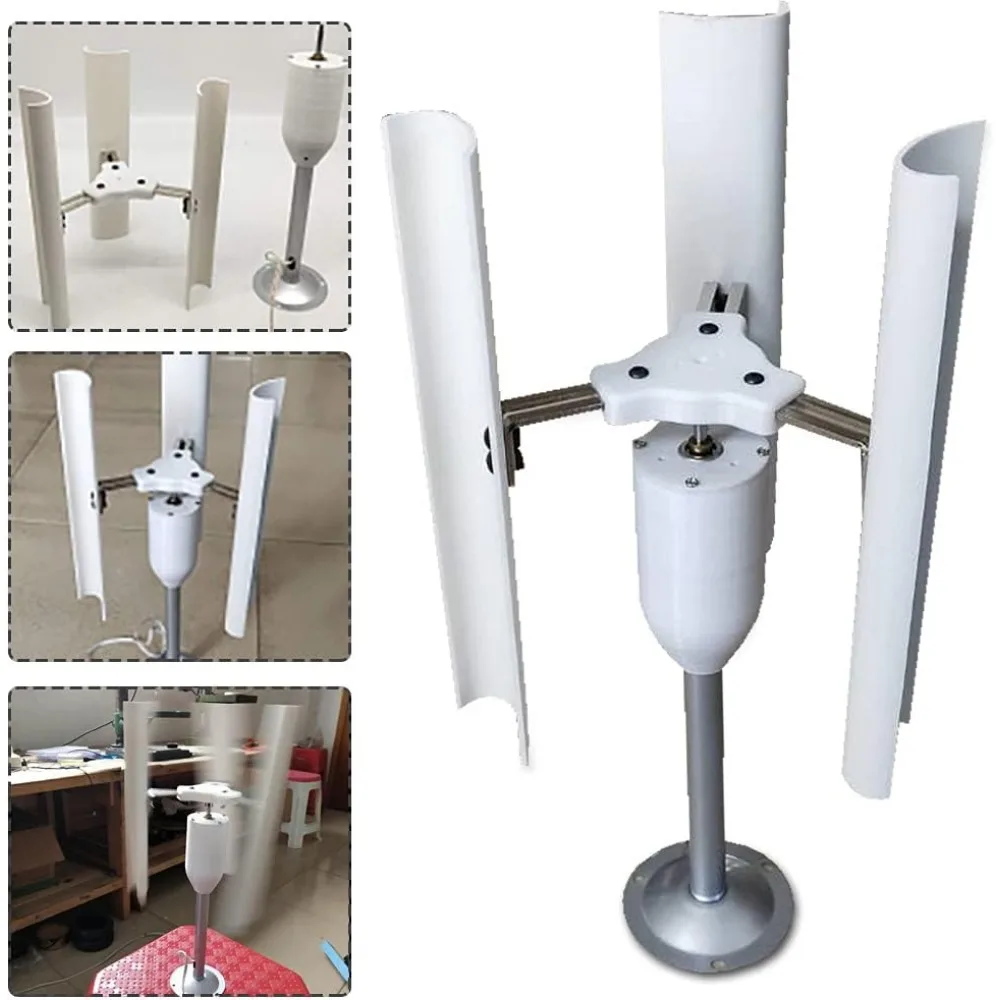 

12v 3-Phase Wind Turbine Model Vertical Wind Turbine Teach Model Output Power Range 0.1-20w for Scientific Experiments
