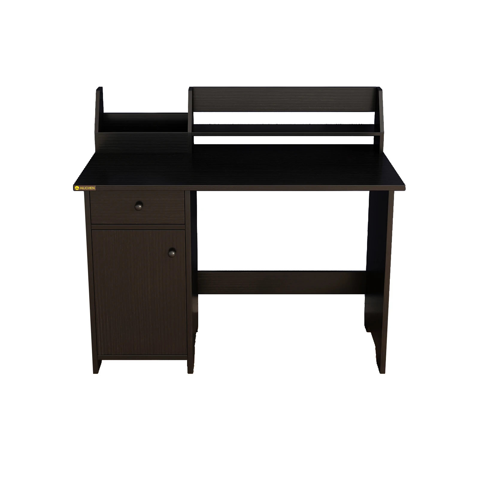 Computer Desk with Hutch and Drawers,Wood Home Office Desk Executive Desks with Shelf Desk Writing Study Table with File Drawer