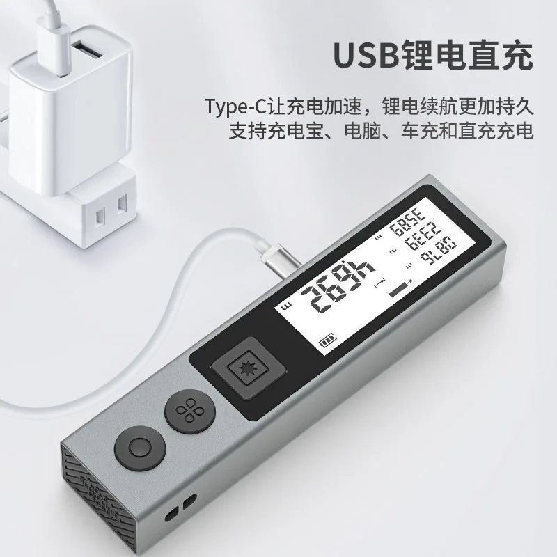 Latest MILESEEY Laser Trena 30M 40M Laser Distance Meter Bluetooth Meter Reader Tape Measuring Tools M120 Tool