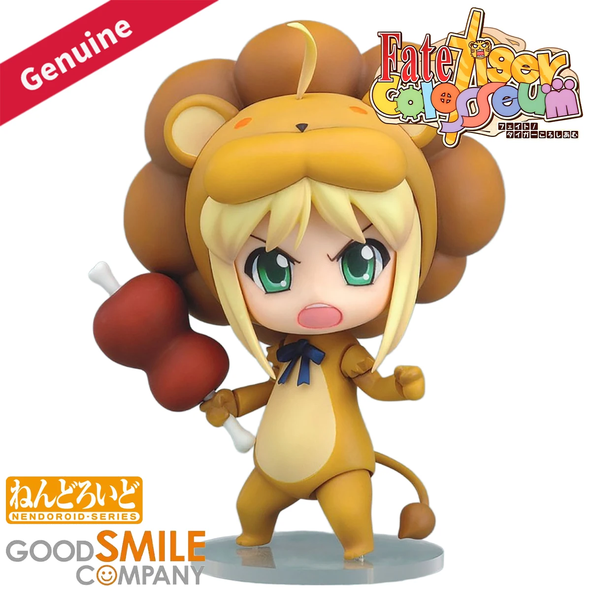

Original Genuine Good Smile Company Action/Dolls Nendoroid (#050) Fate/Tiger Colosseum Saber Lion Game Character Action Figure