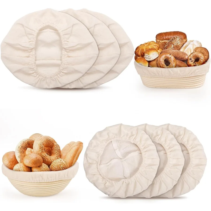 6 Pcs Bread Proofin…