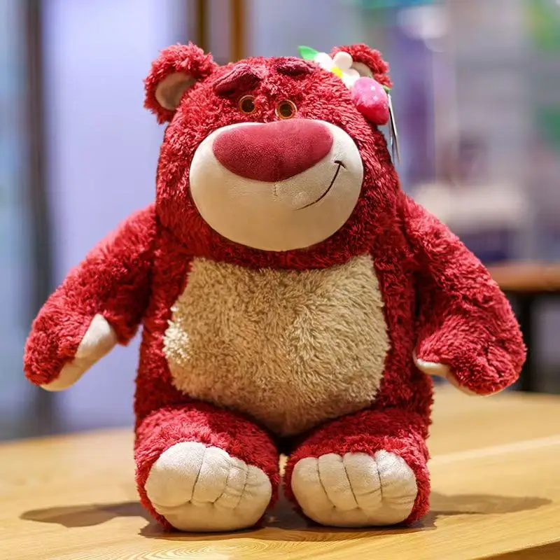 Disney Toy Story Kawaii Lotso Plush Toy Cartoon & Cute Home Decoration Christmas Gift Doll Children's Gifts