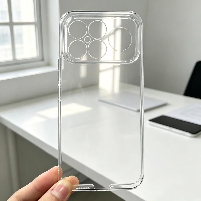 

For Xiaomi Redmi K90 Pro Max 5G Hard PC Camera Protect Case Ultra Thin Clear Hard Plastic DIY Full Cover Protective Skin