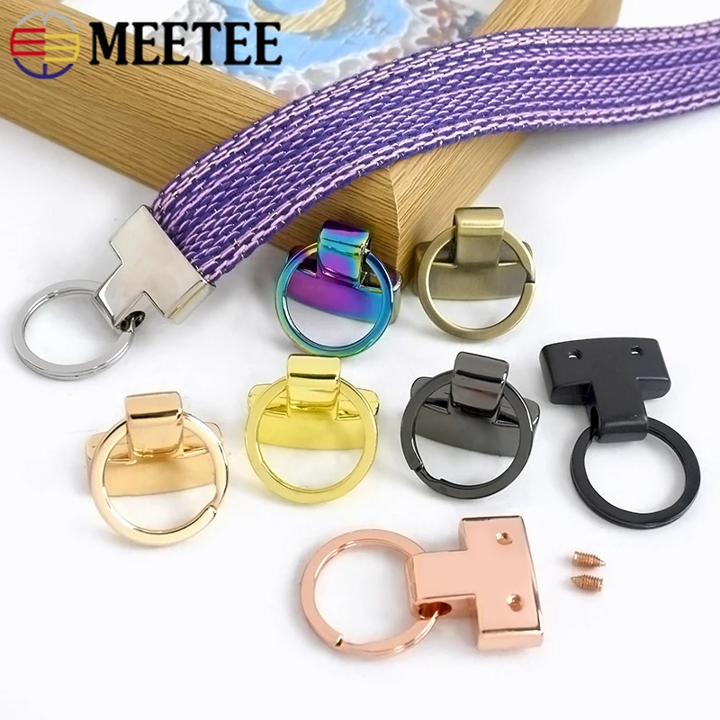 

5/10Pcs 20/24mm Metal Ring Buckle O Rings for Keychain Bag Strap Connector Clasp Webbing Clip Buckles DIY Hardware Accessories