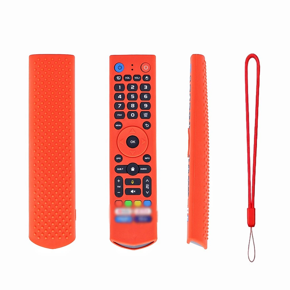 

Glow-in-the-Dark Silicone Case for VSeeBox V3 V5 For V7 Pro Remote Controls Offering Protection and Enhanced Grip