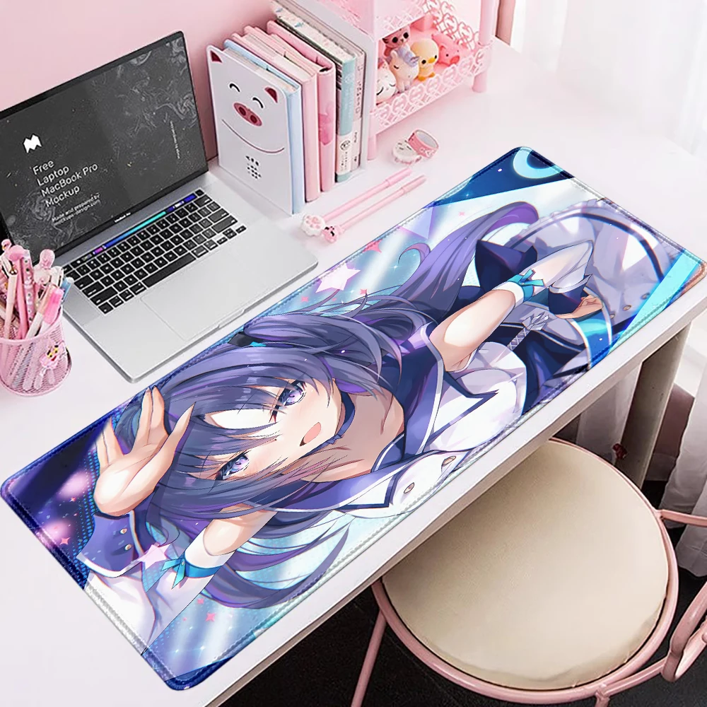 

Many people like it Azur Lane Hayase Yuuka electronic sports Delivery HD Keyboard lock-edge Extended Office protection Mouse pad