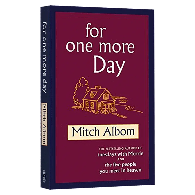 

For One More Day Mitch Albom, Teen English in books story, Bildungsroman novels 9780751537505