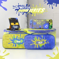 Transparent Protective Shell For Splatoon3 Hard Case Bag NS Game Host Protect Storage Set For Nintendo Switch OLED Accessories
