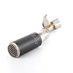 For Indian FTR 1200 / S 2019 2020 FTR1200 Rally / Carbon 2020 Escape Motorcycle Exhaust With Middle Link Pipe Slip-on