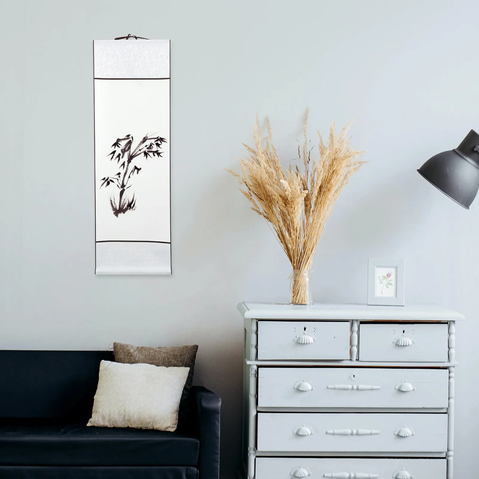 

Blank Scroll Chinese Calligraphy Paper Multi Function Wear Resistant Painting Drawing Scroll for Home Wall Scrolls