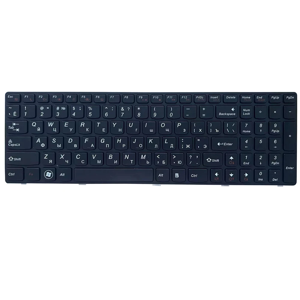 New Russian Keyboard For Lenovo Ideapad V570 V570C V575 Z570 Z575 B570 B570A B570E V580 V580C B570G B575 B575A B575E B590 RU