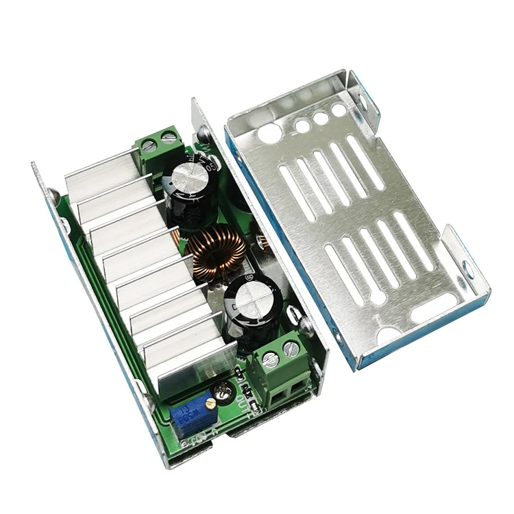 Módulo de fuente de alimentación DC-DC Módulo de refuerzo de alta potencia de 200 W con carcasa de aluminio
