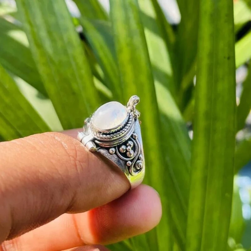 Bohemian Vintage Stylish Personalized Open Ring for Women Men Hip Hop Rock Party Exquisite High-end Party Jewelry Gift