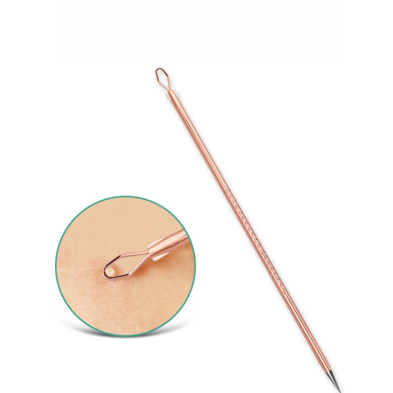Cravo comedone espinha belmish acne removedor agulhas agulhas faciais para espremer acne ferramentas colher para cuidados com o rosto